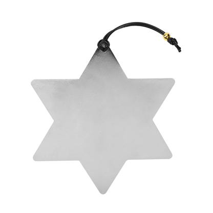 BRTAGG Star of David Wall Hanging Decor with English Blessing for Home 6.1" Wide Jewish Gifts